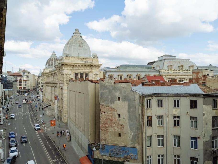 Amazing View Calea Victoriei Old City Bukares Bagian luar foto